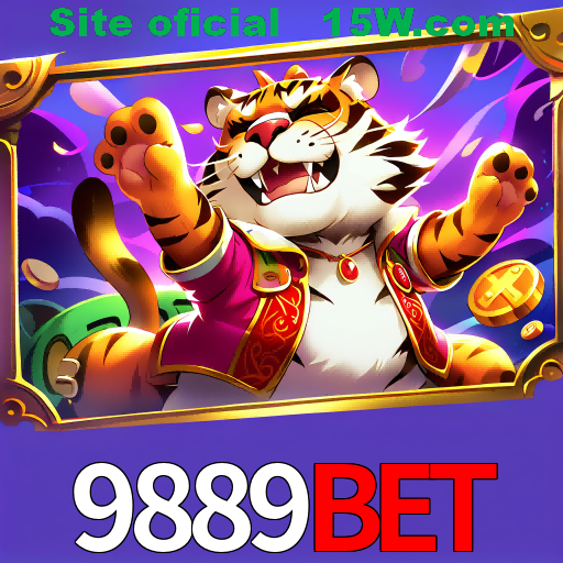 Imagem promocional da 9889Bet mostrando a plataforma e suas vantagens